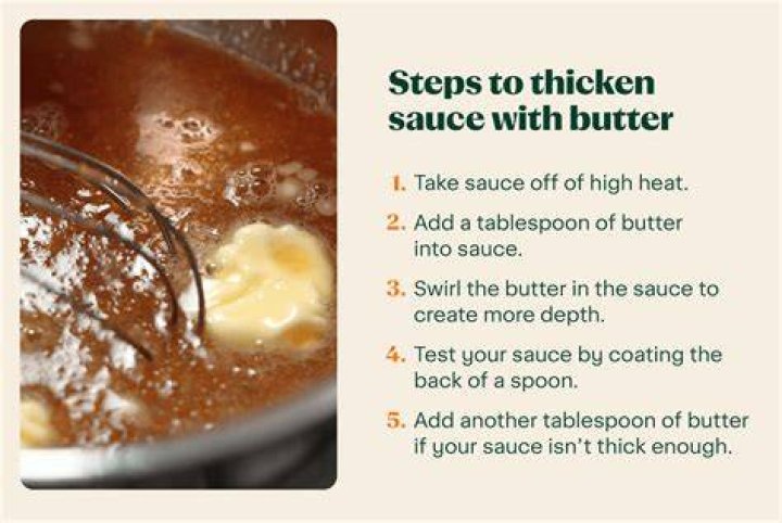How do you thicken chocolate sauce