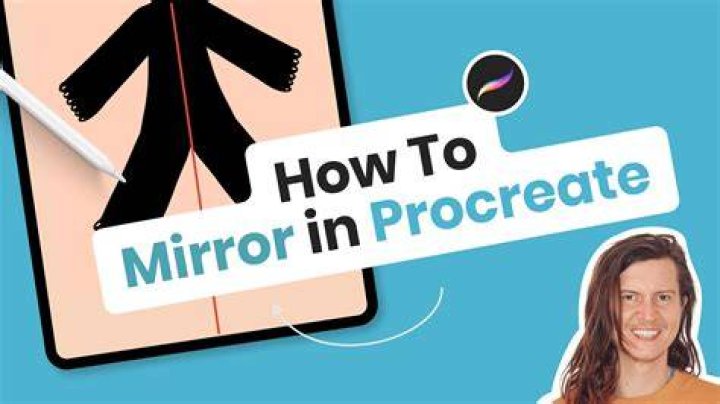 How to do mirror on procreate
