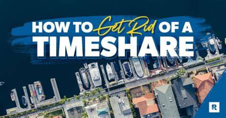 How to get rid of a timeshare in florida