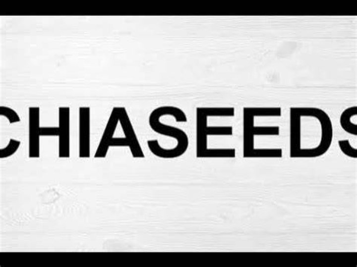 How to pronounce chia seeds