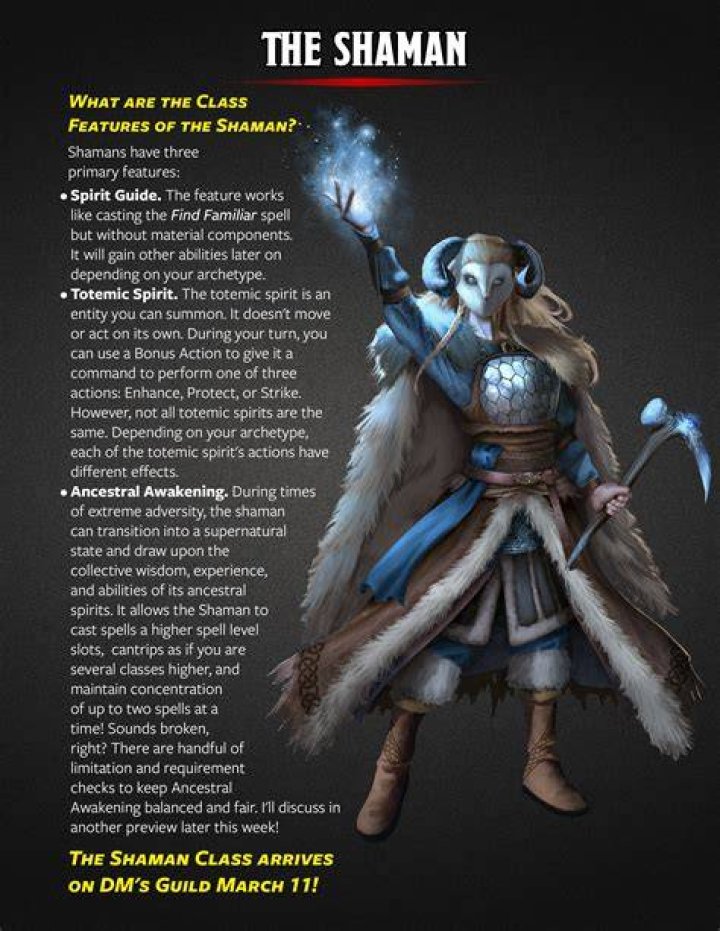 How to start shaman class hall campaign