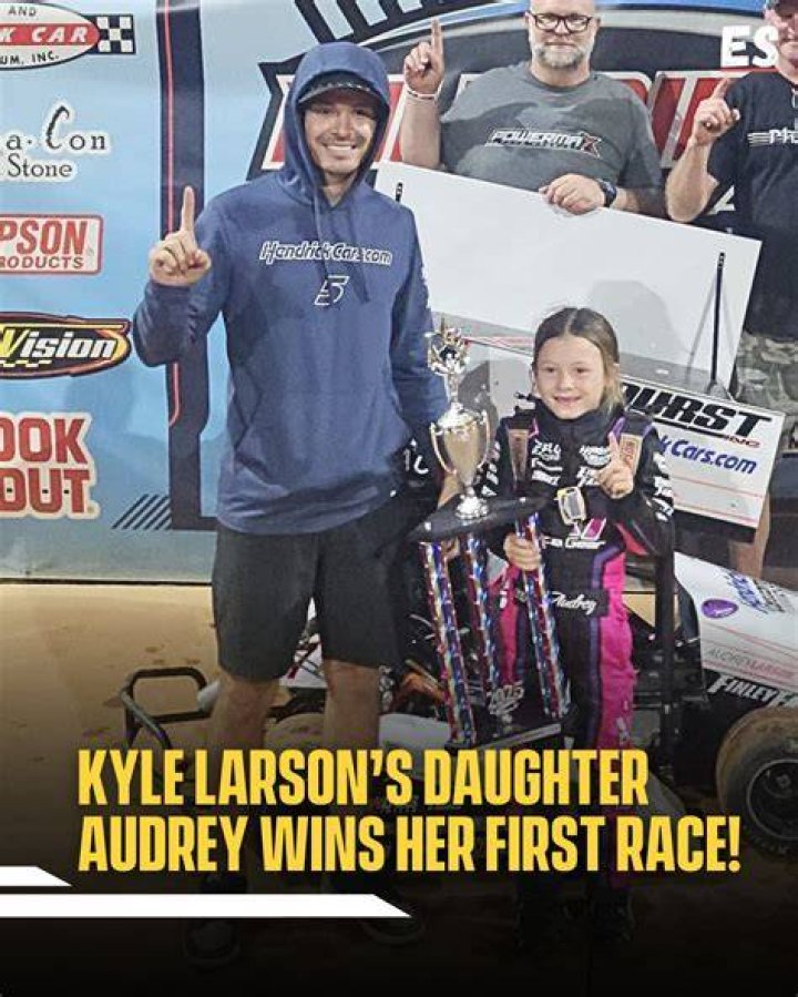 Is Kyle Larson Daughter Audrey Layne Larson Battling Cancer?