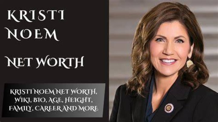Kristi Noem Bio, Wiki, Height, Husband, Family, For President and Net Worth