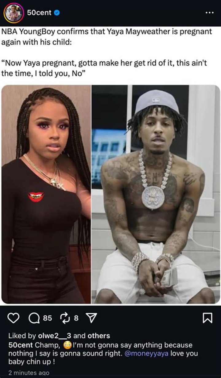 Lapattra Jacobs Loses Baby, IG, Yaya Mayweather Stabbing Incident, Son Name And Age Of NBA YoungBoy’s Baby Bama