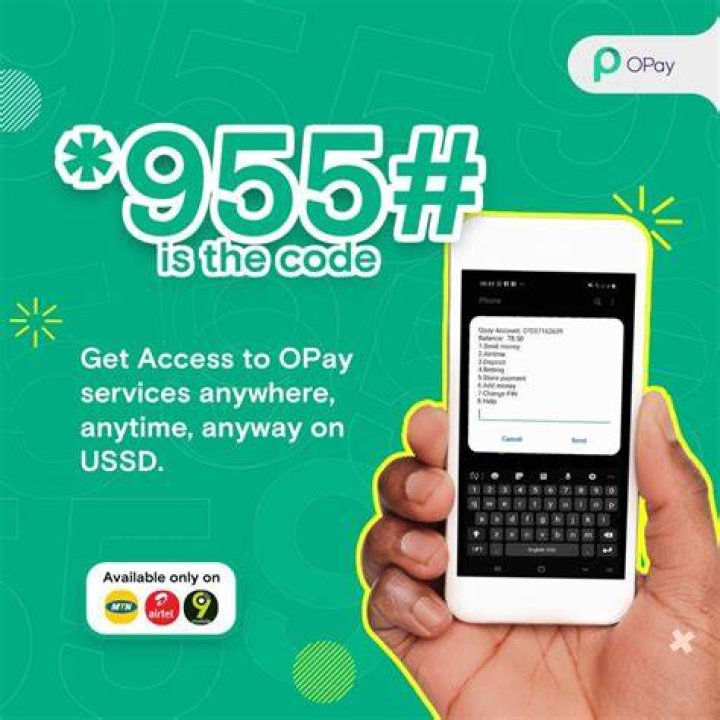 Opay USSD Code and Transfer Code
