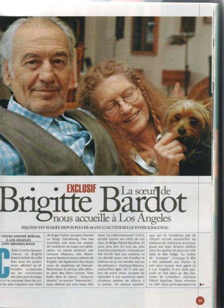 Patrick Bauchau Biograpgy, Camille Bauchau, Mijanou Bardot And Movies