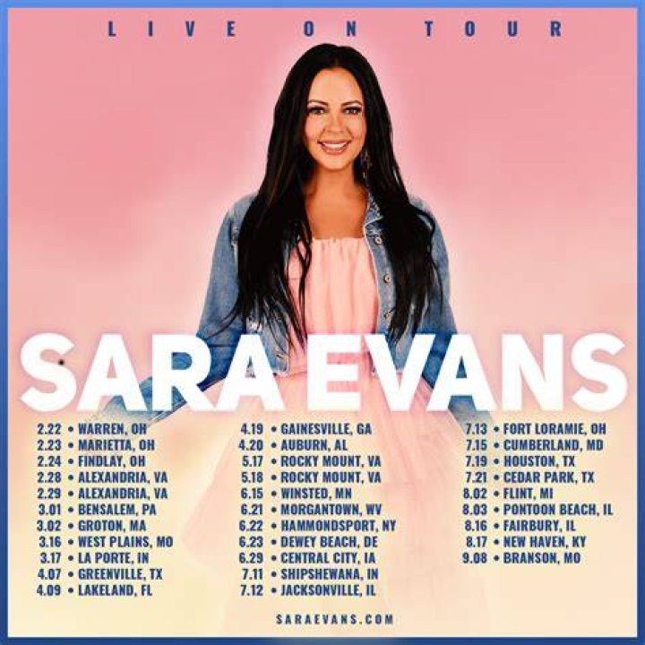 Sara Evans Biography, Songs, Tour, Age, Husband, Net Worth, Concerts and Greatest Hits